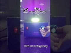 Lámpara de curado UV de 70 W 365nm 395nm lámpara de curado UV para adhesivo portátil de curado UV led