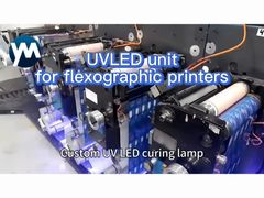 What is the curing effect of UVLED on flexographic printer?