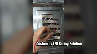 Impresión y curado de módulos LED personalizados de 30°
