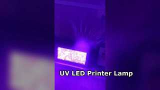 Lámpara LED UV de ahorro de energía de 600 W para impresora de tinta plana UV